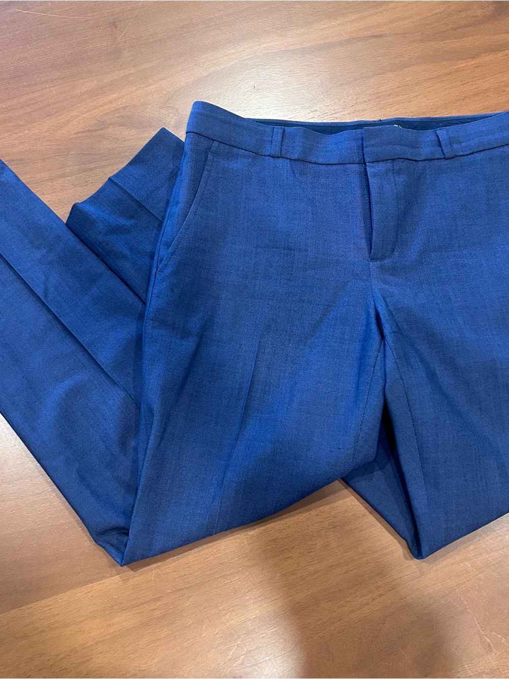 Banana Republic The Ryan Navy Blue Women's Tailored Trousers